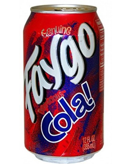 FAYGO CANS COLA  12 OZ. - 24 CT..